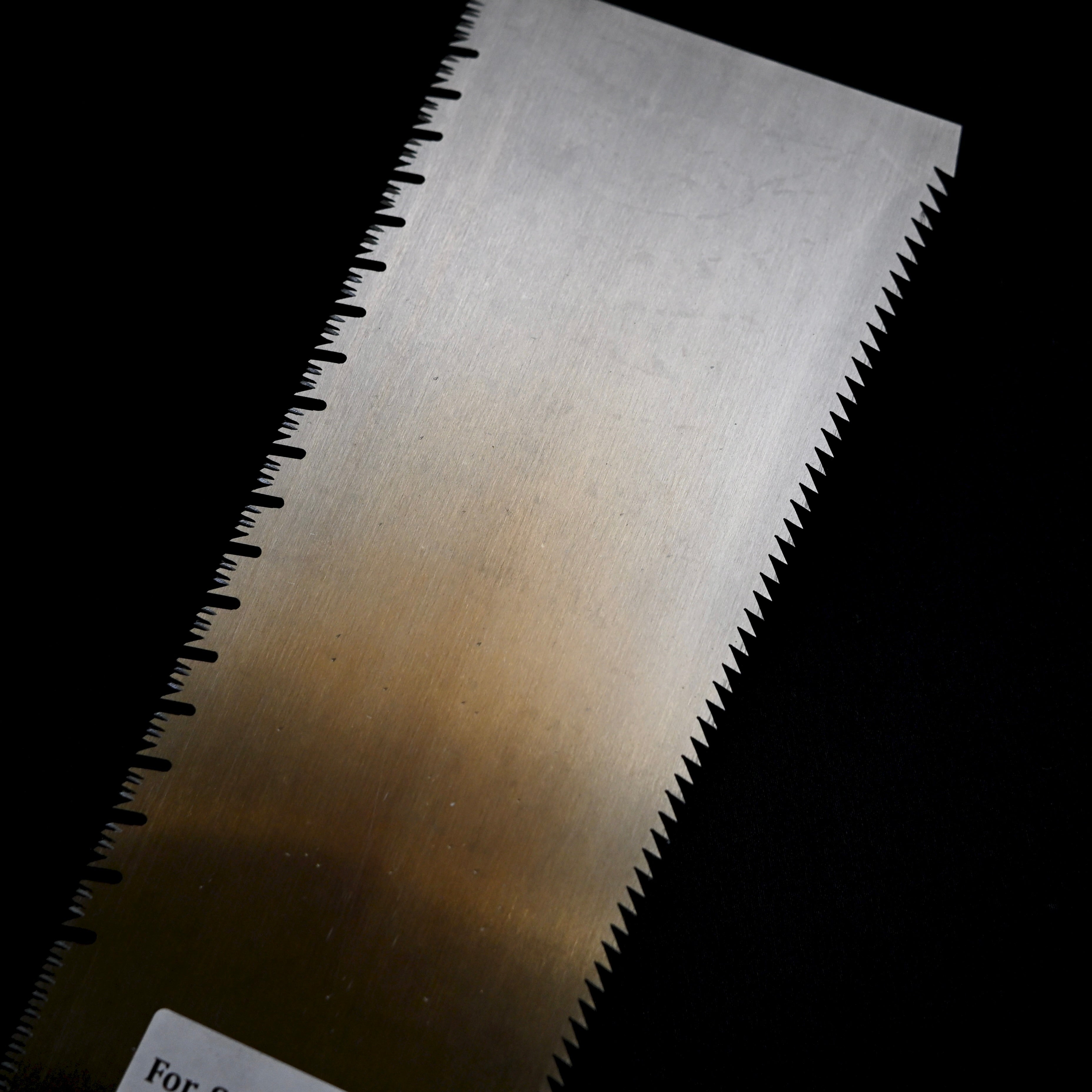 #246  Nagakatsu Double Edge Saw Eddy Type Handles set by Kurashige For Soft Wood 長勝鋸 渦巻き柄 両刃鋸 210mm 針葉用