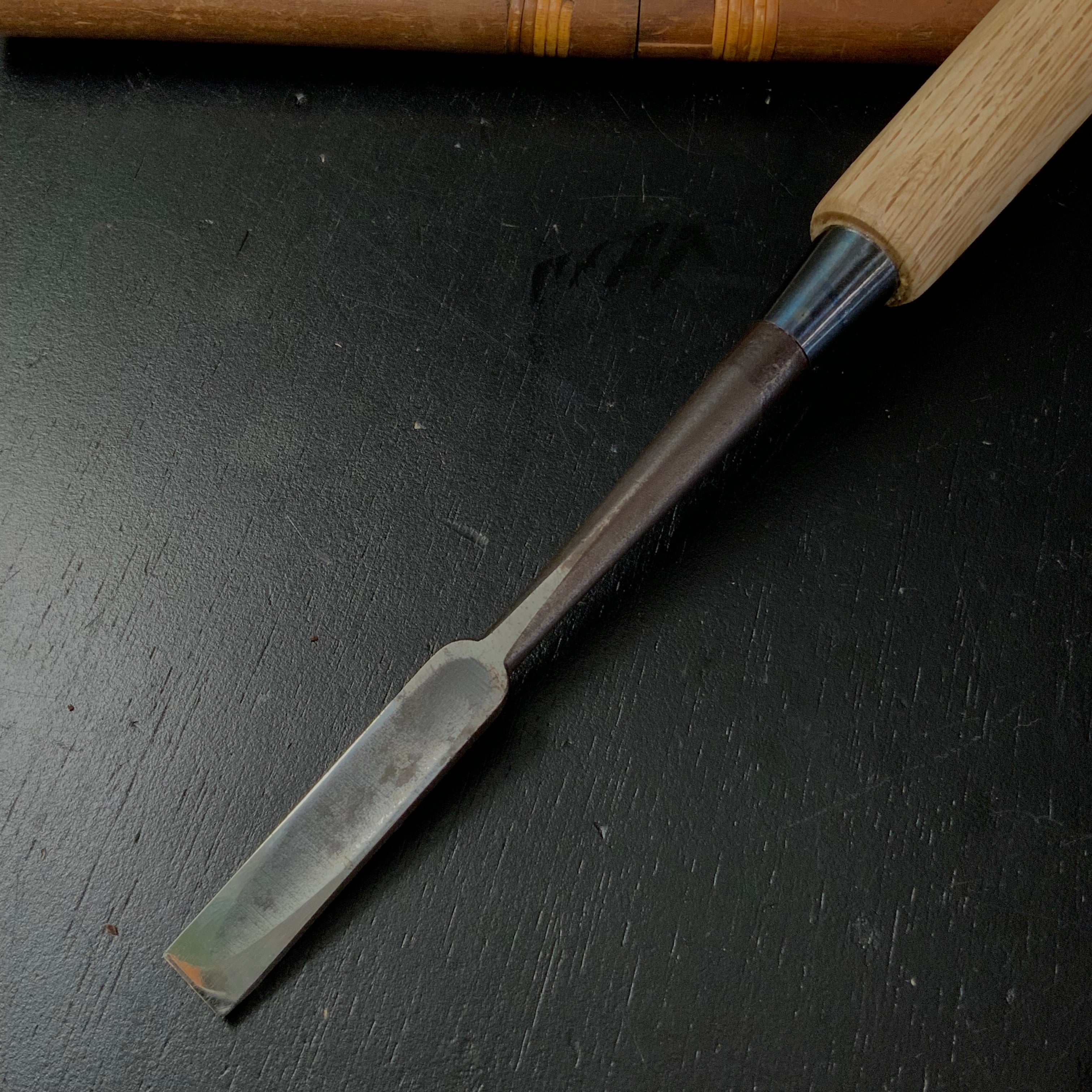 Used Hiromasa Paring chisels by Hasegawa Fujisaku  中古品 長谷川藤作氏 弘正 薄鑿 12mm usunomi