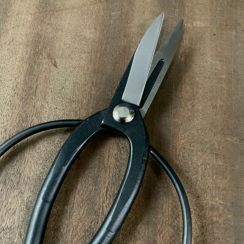 Old stock Hand made Okubo Shears By Naochika 掘出し物 直近 刃長大久保鋏 手作り 190mm