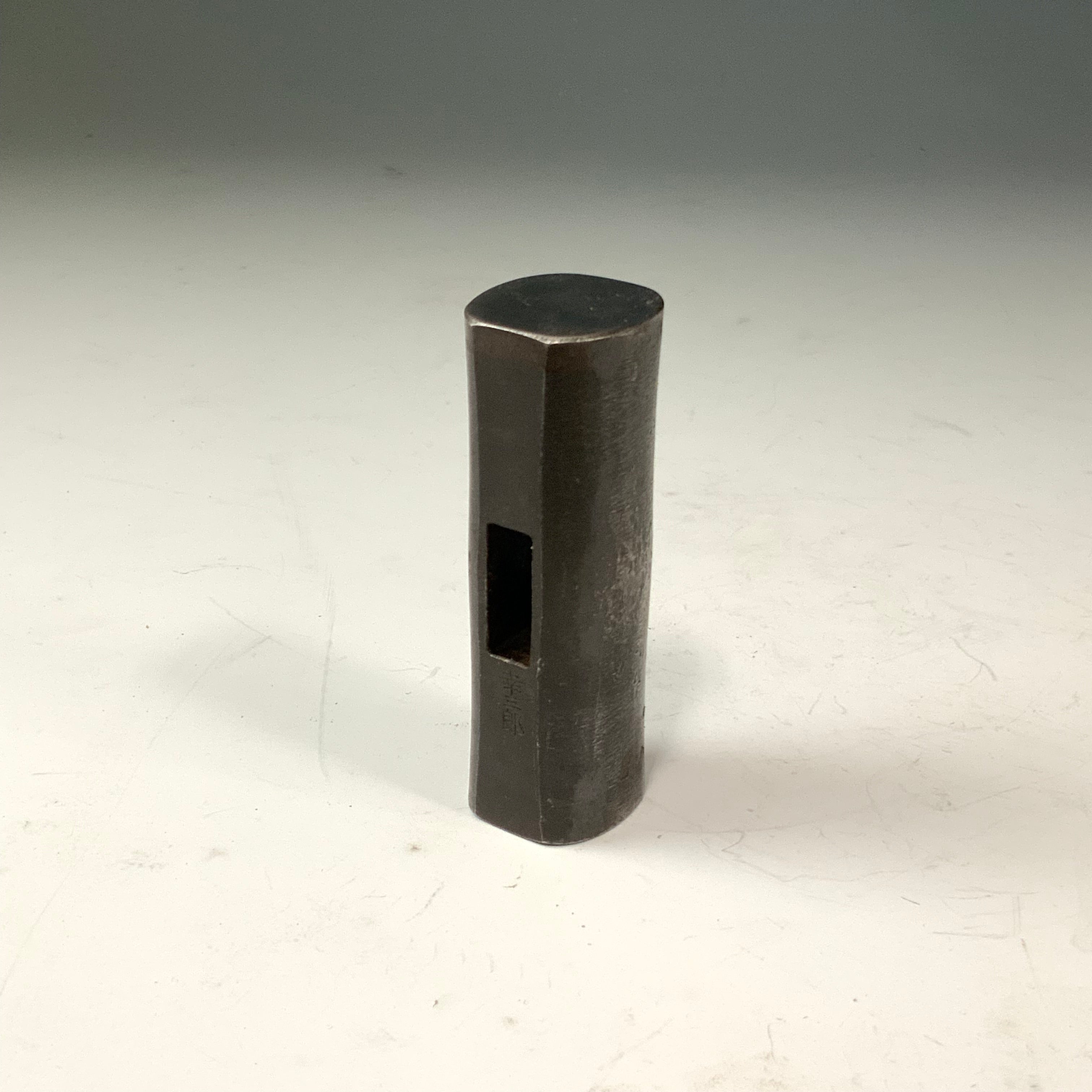 Used Kouzaburou Ichimonji Hammers with blacksmith finish 中古品 長谷川幸三郎氏 四角玄翁 一文字地型 黒仕上 270g