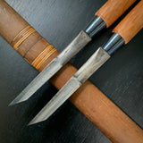 Used Kiyotada Mortise chisels by Shimamura Kouzaburou 中古品 嶋村幸三郎作 清忠 向待鑿 Mukoumachi