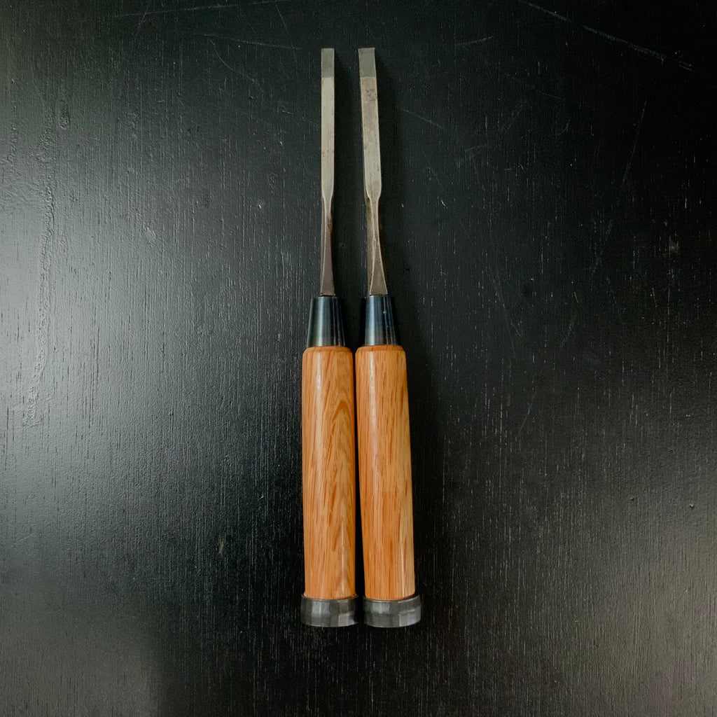 Used Kiyotada Mortise chisels by Shimamura Kouzaburou 中古品 嶋村幸三郎作 清忠 向待 –  YAMASUKE KurashigeTools