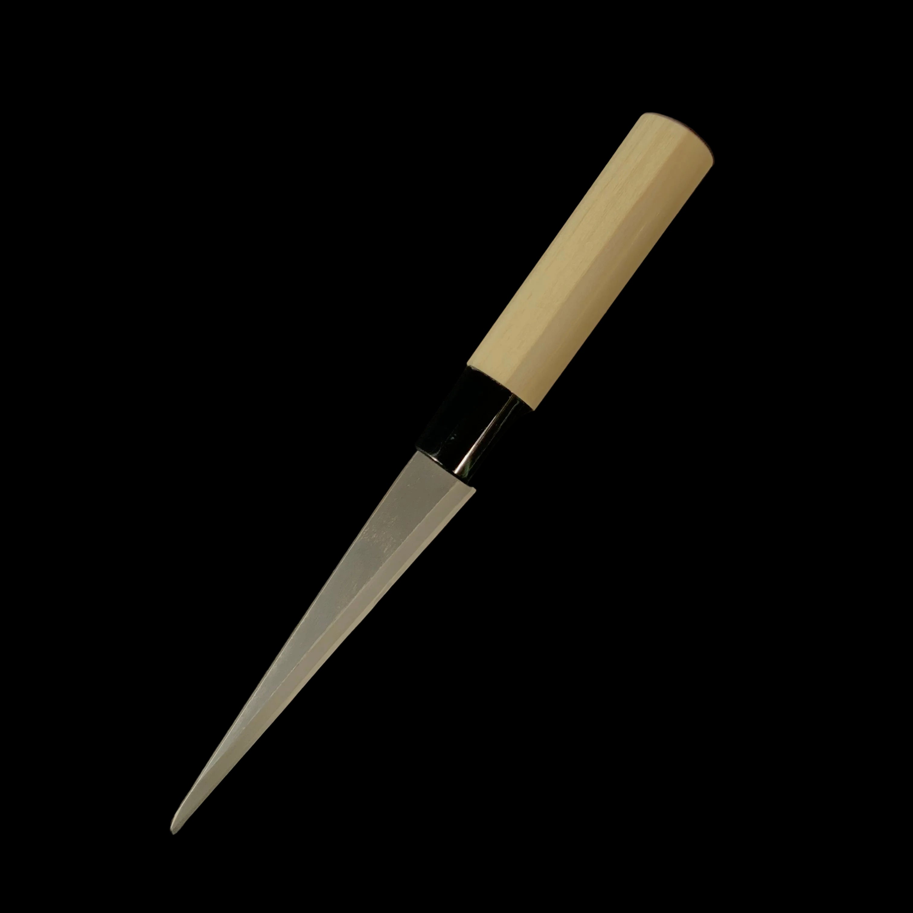 梅心子 繰り小刀 左  135mm  サヤなし Baishinshi Kuri Kokatana (Carving knife)  Left hand
