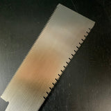 #154 Nagakatsu Double Edge Saw Eddy Type Handles set by Kurashige For Hard Wood 長勝鋸 渦巻き柄 両刃鋸 250mm