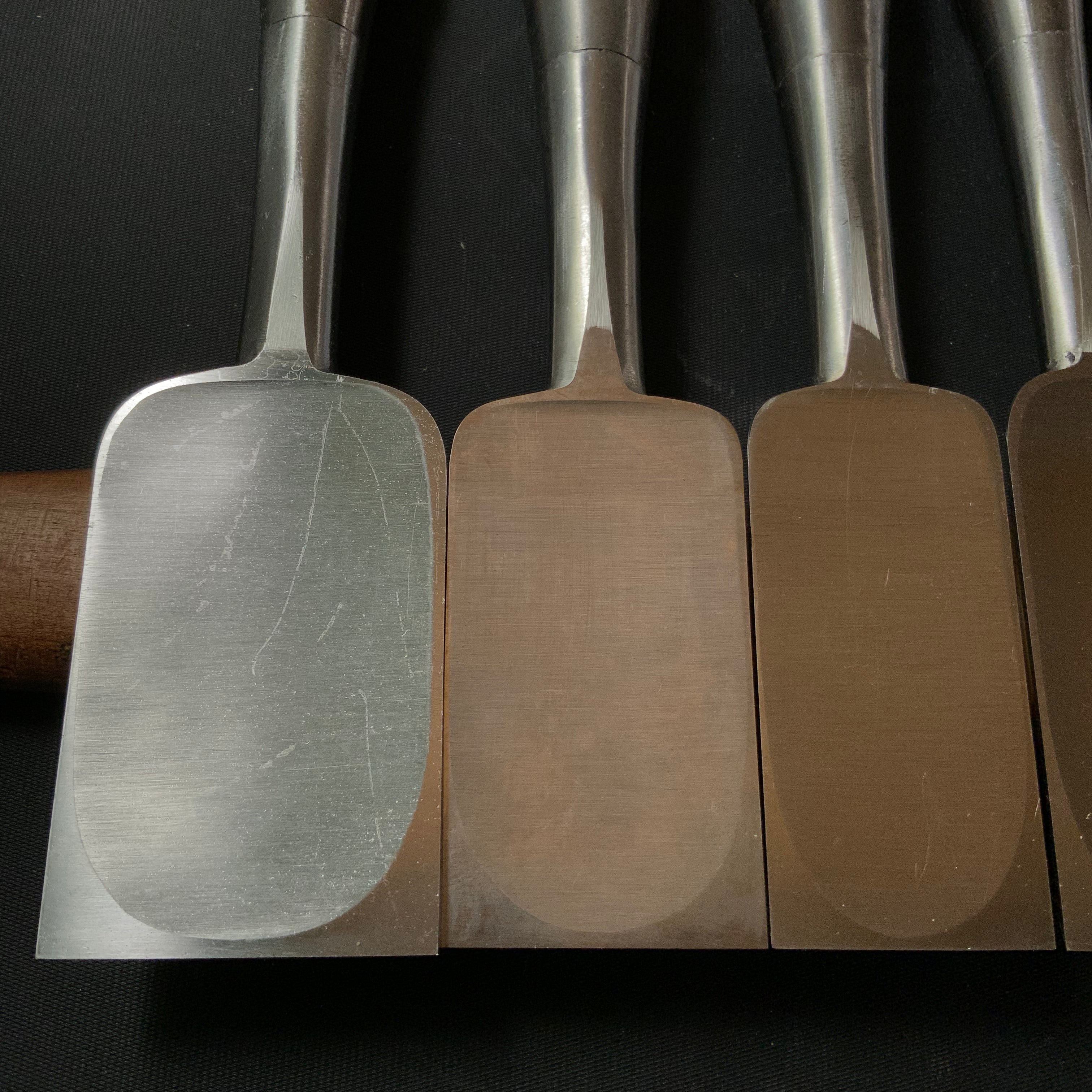 #2 Sukemaru 4th High-Speed Steel  Shorter Timber Chisels set by Usui Yoshio 四代助丸 碓氷淑郎 中叩き鑿 6本組 Chu-Tatakinomi