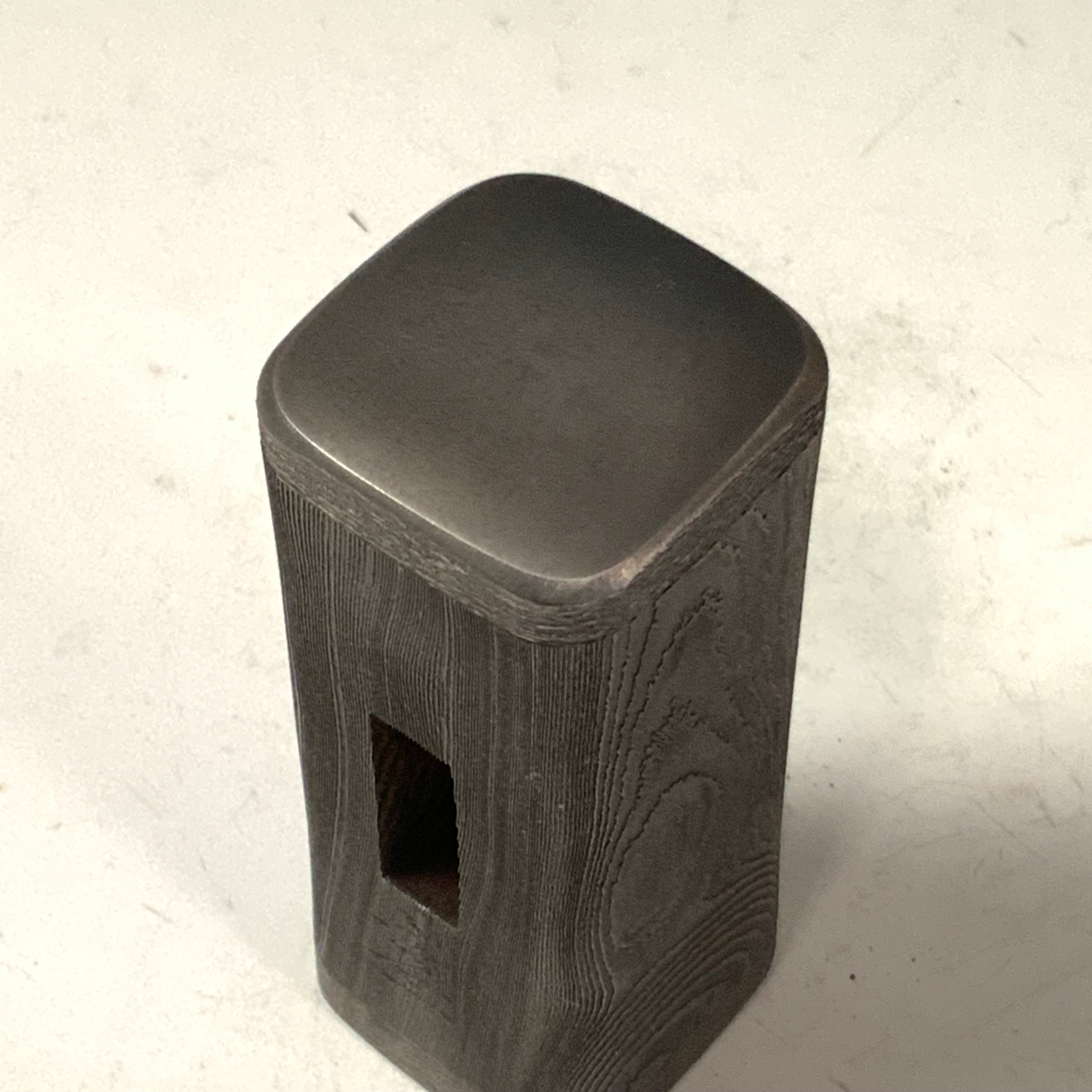 Sozen Square Daruma Hammers Suminagashi finish 素全 四角ダルマ玄翁 墨流し仕上