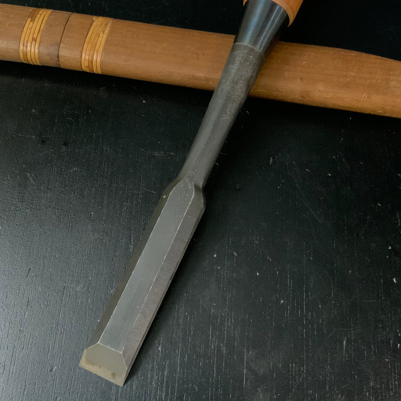 Old stock Kiyotada Timber chisels by Shimamura Kouzaburou 嶋村幸三郎作 清忠 叩き鑿 21mm Tatakinomi