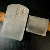 Old stock Smoothing Plane(Kanna) by Ishibashi Toushichi 掘出し物 石橋藤七作 仕上げ鉋 70mm