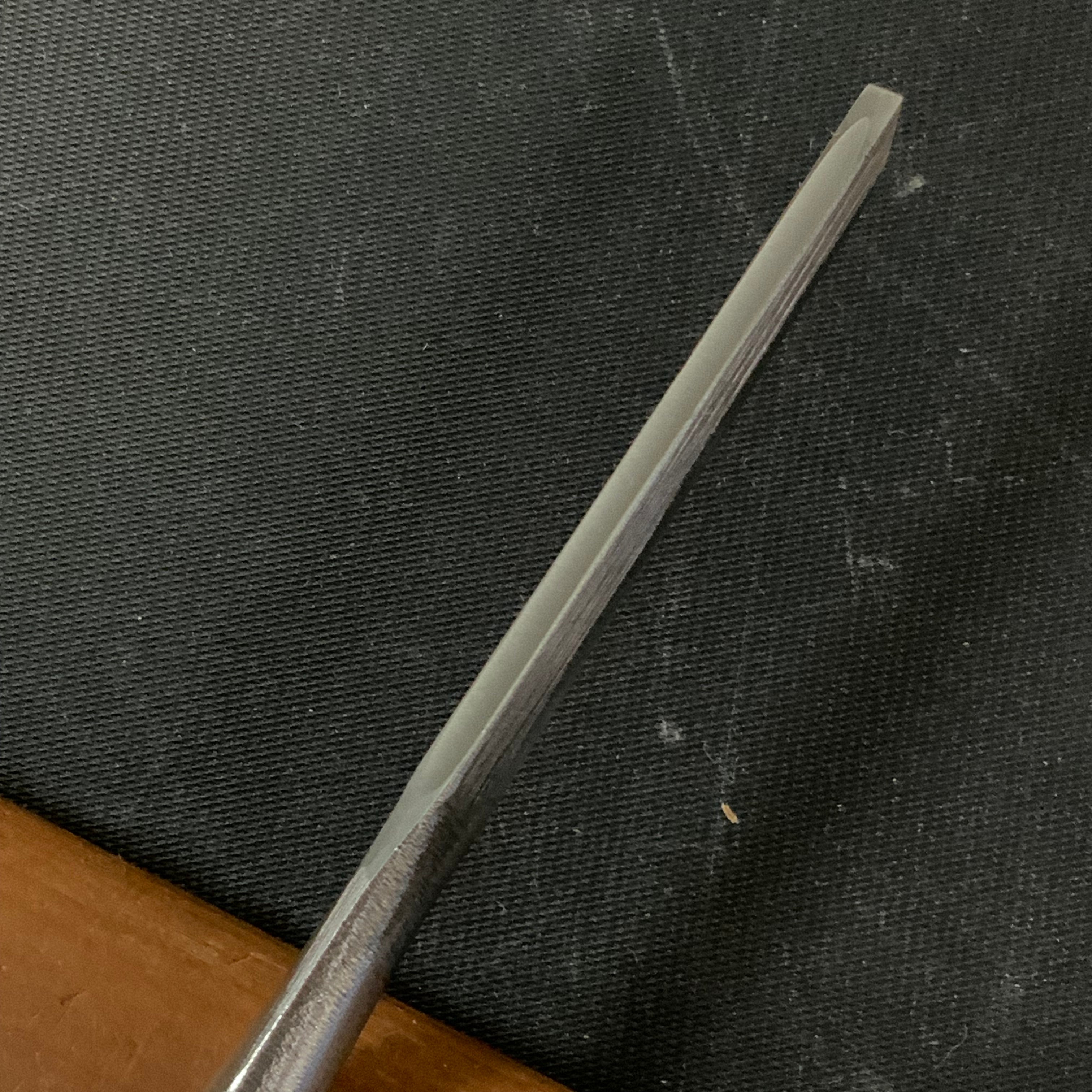 Tasai Bench chisels (Oirenomi) with blue steel  田斎作 磨き仕上 追入鑿  3mm