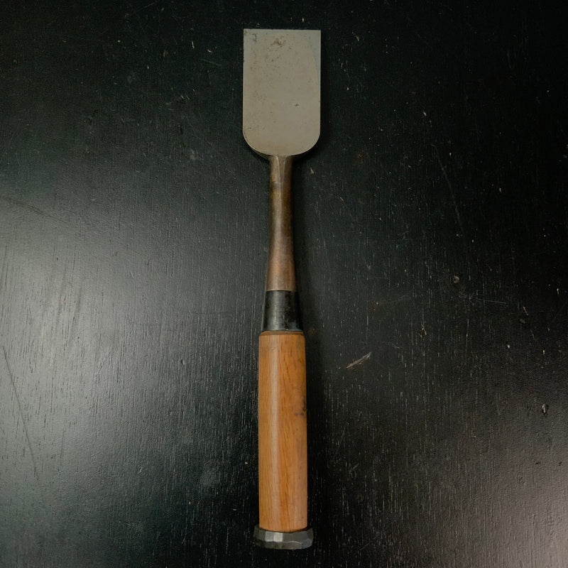 #1 Old stock Hidari Hisasaku Timber chisels  48mm.     掘出し物 左久作 叩き鑿 48mm