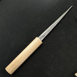 Mikisho Thin type Kuri Kokatana (Carving knife) Left hand  三木章 細繰り小刀 左 135mm