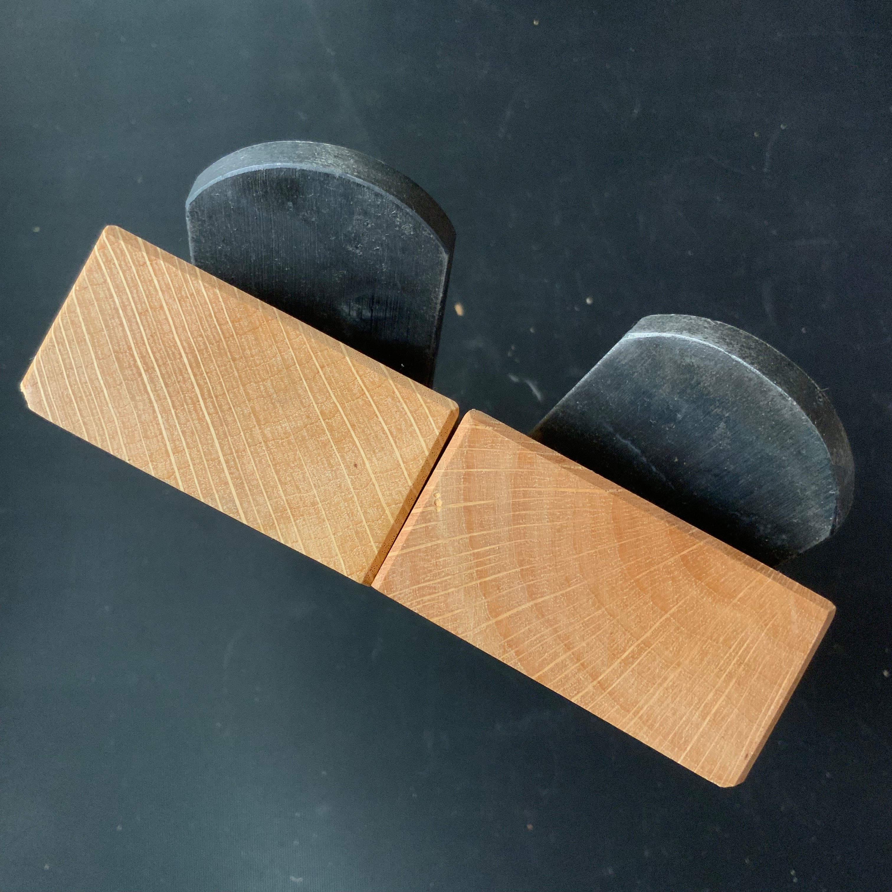 Ready to use Kuniaki Rabbet Plane ( Kiwa Kanna) with Blue steel  國明 際鉋 青紙鋼 48mm