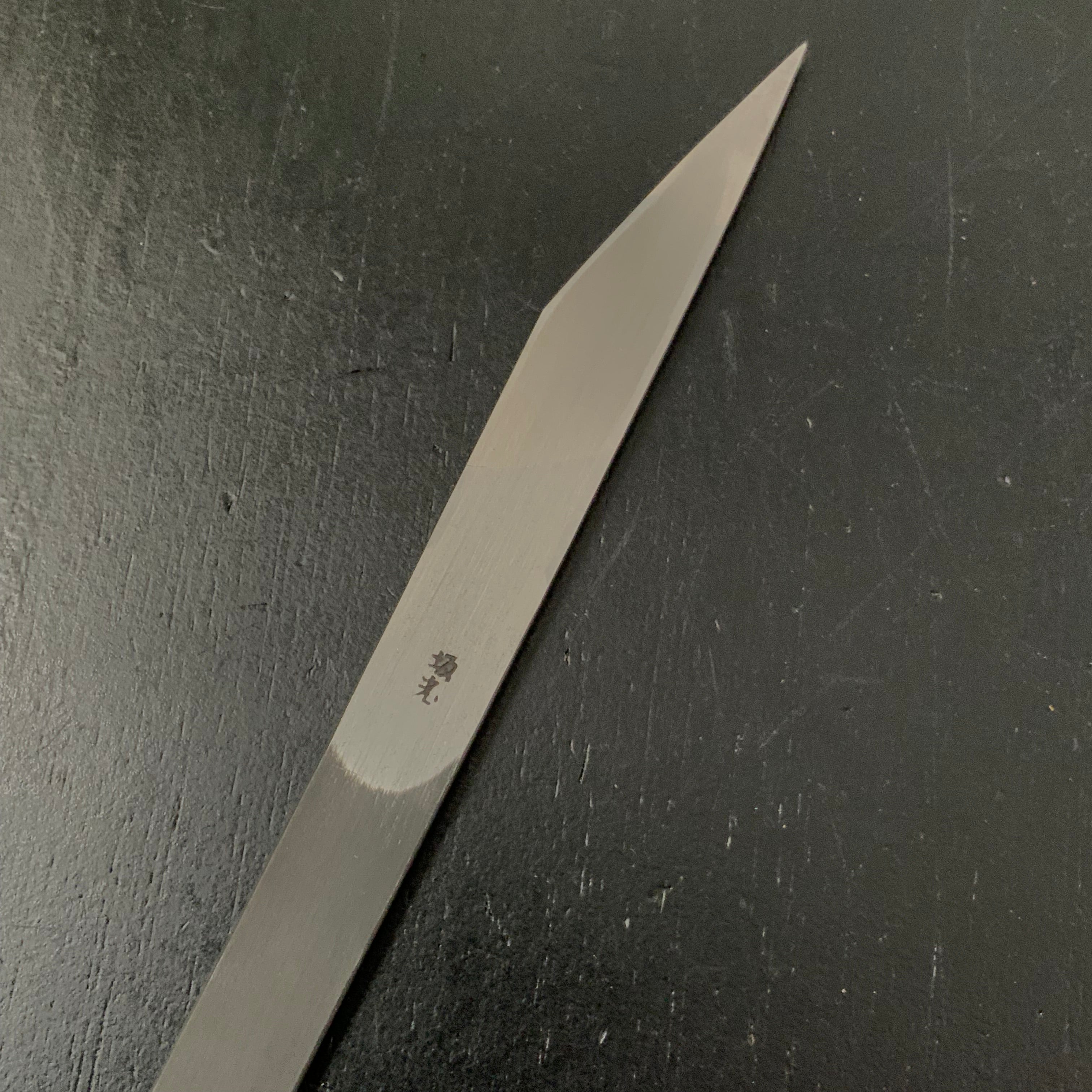 Sakamitsu Kiridashi Kokatana with white steel 坂光作 切出小刀 右 18mm