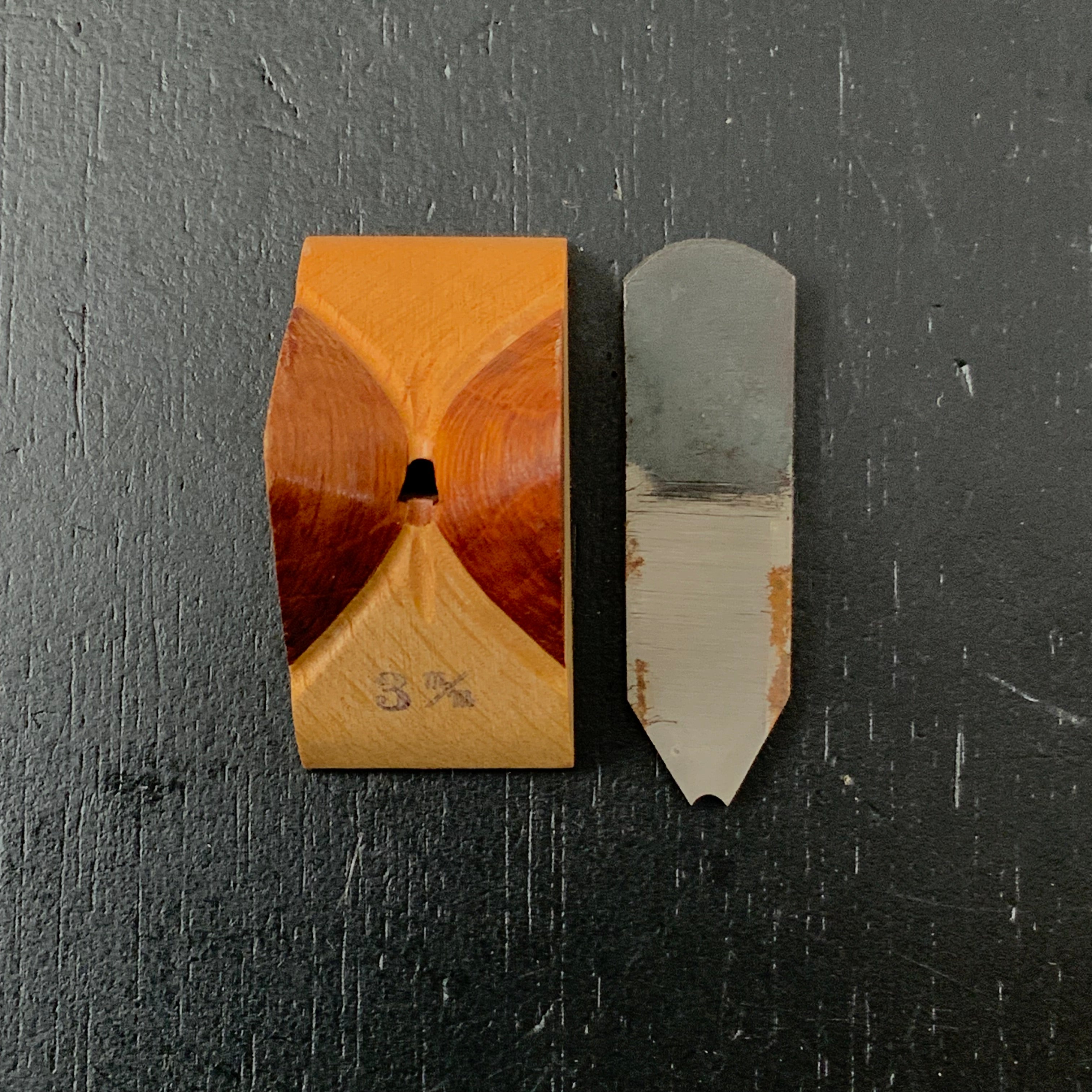 Old stock Sumimaru Plane (Sumimaru Kanna)         掘出し物  兼用隅丸鉋