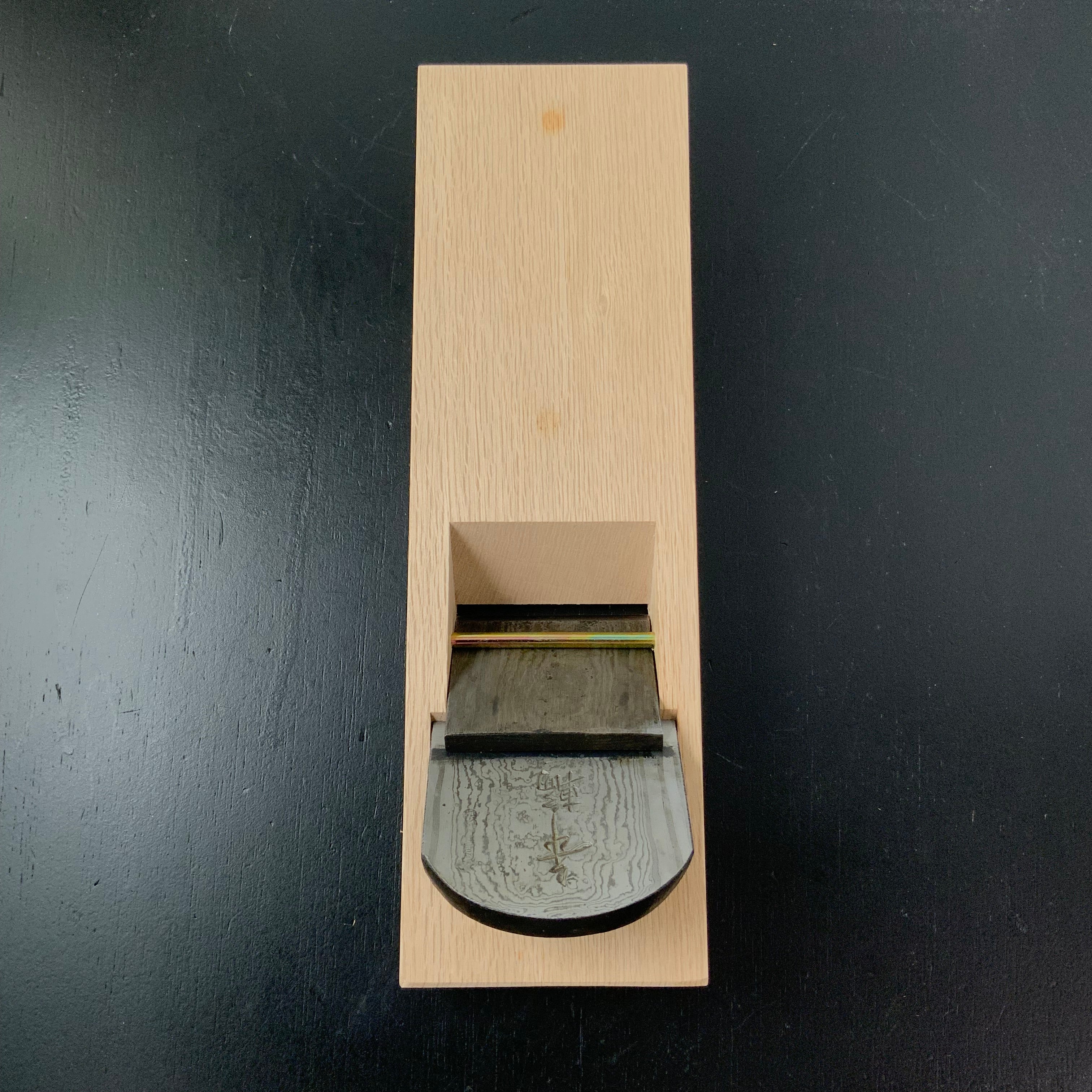 Old Stock Nenrin Smoothing Plane(Yamahiro)  by Okayama Takeshi     掘出し物 岡山猛作 年輪（山弘）本仕込 70mm