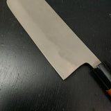 Kougetsu Nakiri Bocho Nashiji Sanmaiuchi    /     光月作 菜切包丁 三枚打 梨地 入魂古式鍛造 165mm