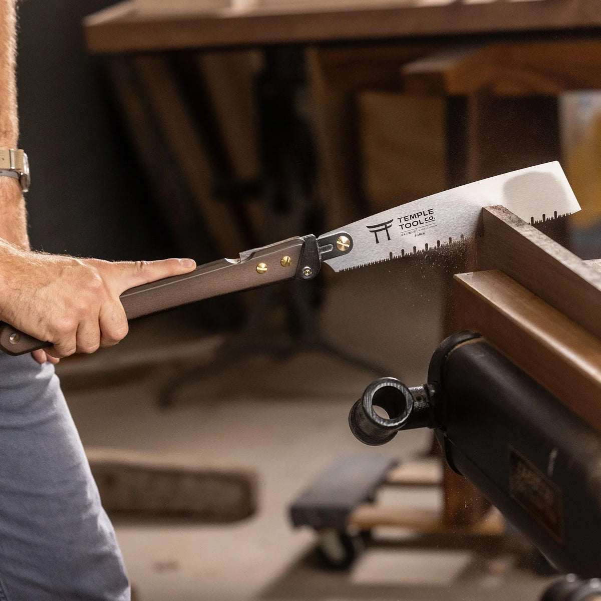 Temple Tool The Folding Kataba Saw 240mm テンプルツール 折込式片刃鋸