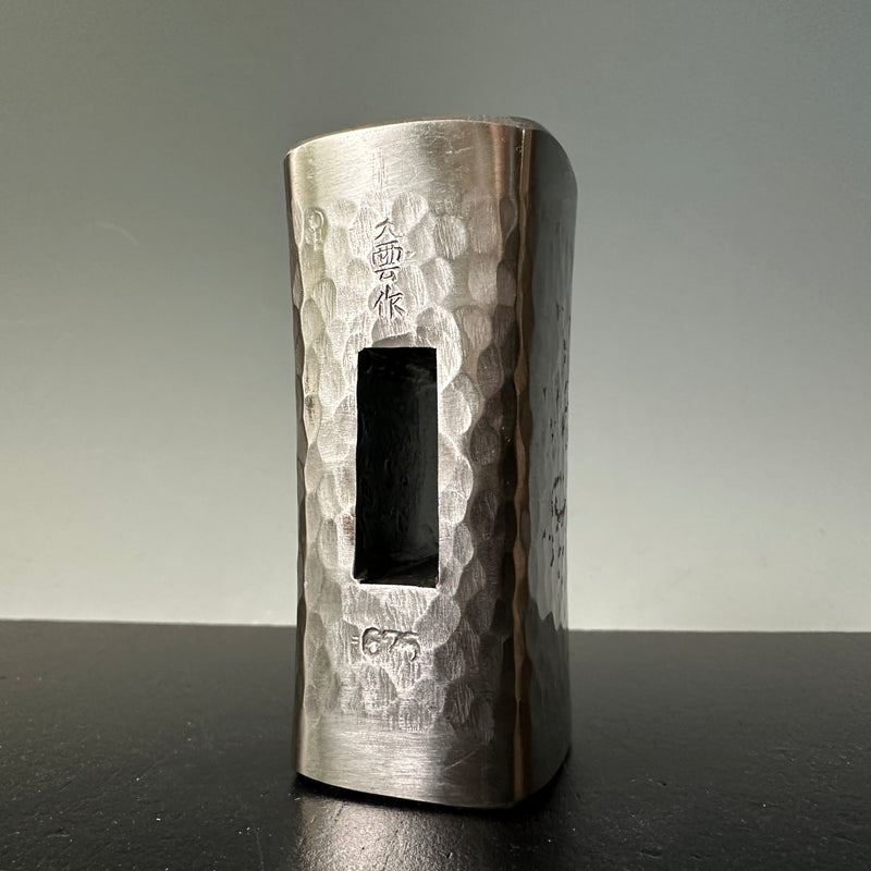 Tenun Tsuchime finish Square Daruma Hammers (Blast Finish)        天雲作 槌目四角ダルマ玄翁 （ブラスト）