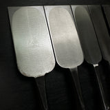 Ioroi Paring chisels with white steel by Ioroi Hideo 五百蔵秀夫作 五百蔵 薄鑿  白樫柄