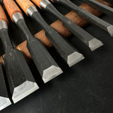 Yoshitaka Bench chisels Each size(Oirenomi) 義隆 追入鑿 赤樫柄