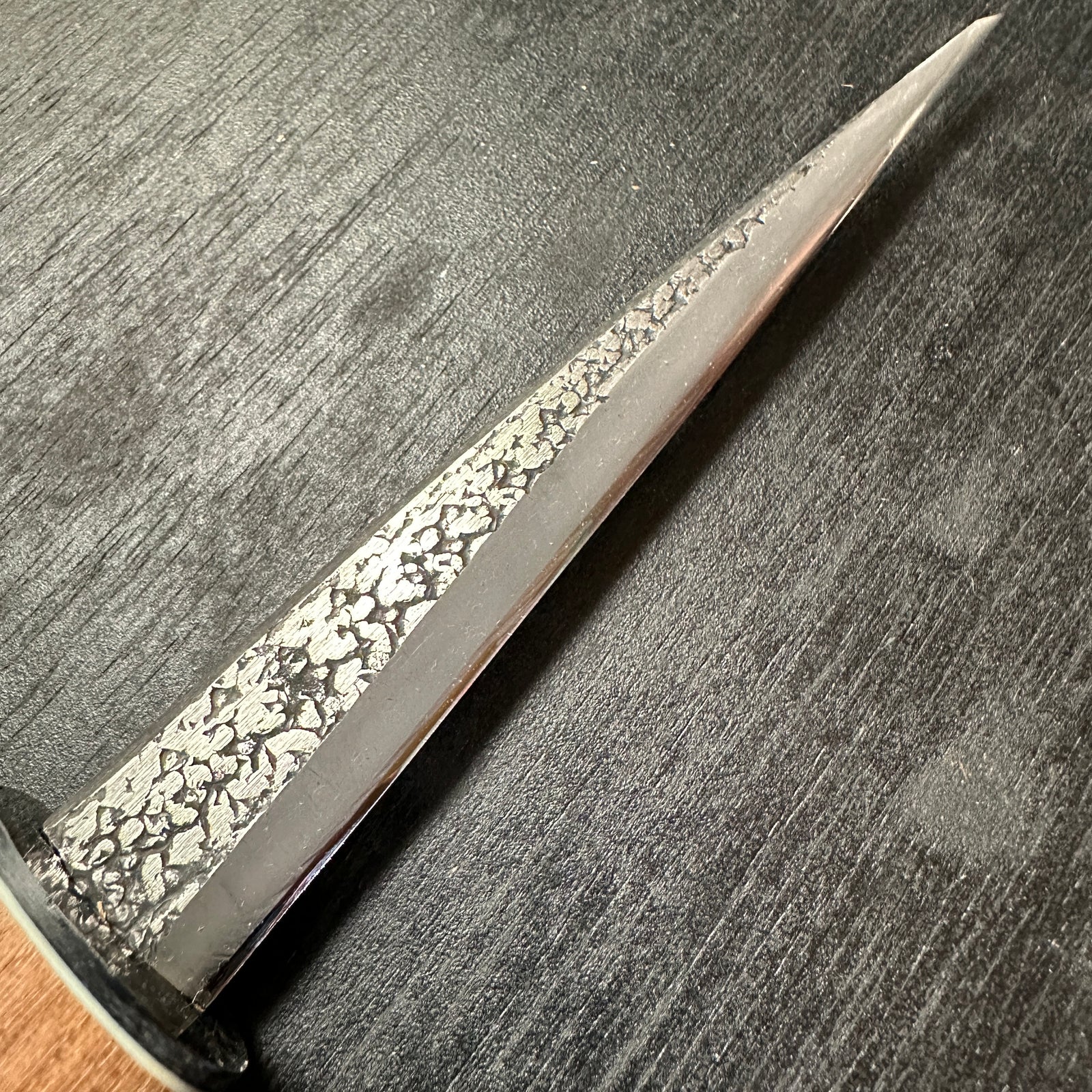 Old stock Kanemoto Kuri Kokatana with white steel Right 掘出し物 兼元 繰り小刀 右 –  YAMASUKE KurashigeTools