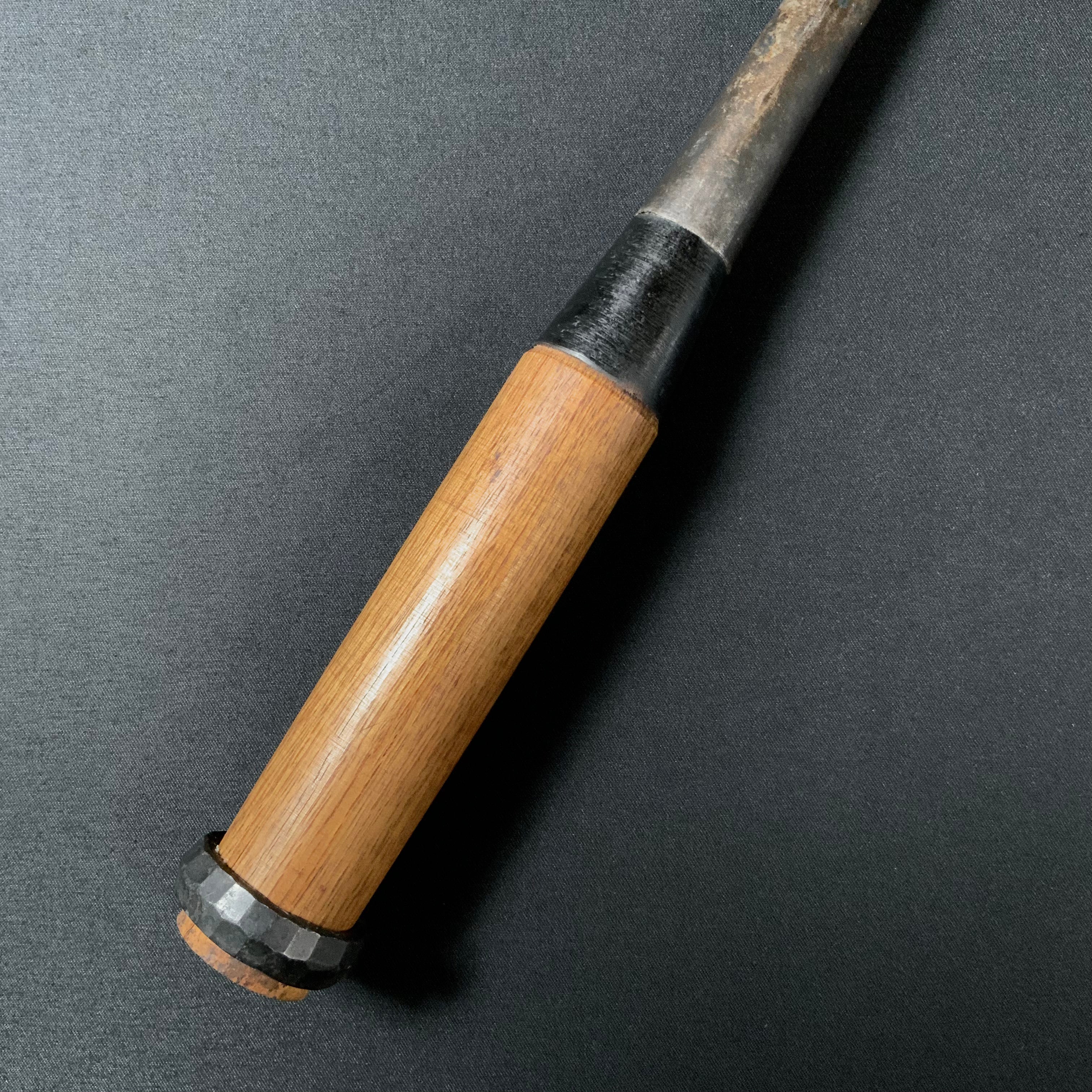掘出し物 二代目左久作 叩き鑿  池上喬庸作 42mm #3 Old stock Hidari Hisasaku 2rd Timber chisels by Ikegami Takanobu Tatakinomi