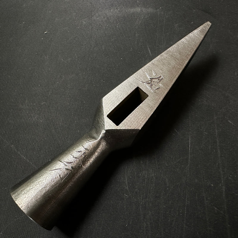 Doshinsai Masatsura Funate Silver Hand made Pasting steel Hammers 道心斎正行 馬場正行氏作 鋼付 舟手玄能 ヤスリ仕上