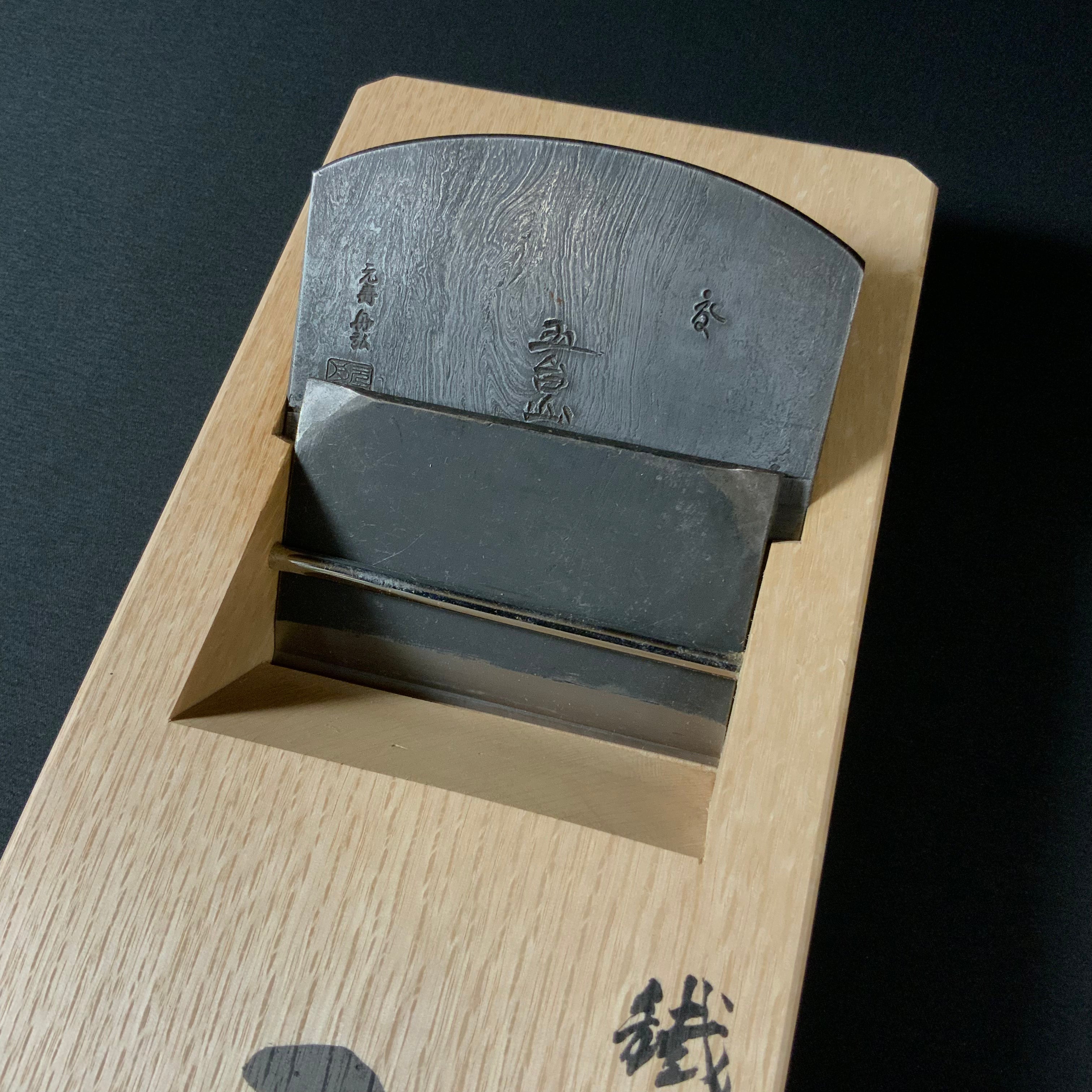 掘出し物 舟弘作 五台山 仕上げ鉋  100mm   Old stock Gotaisan Smoothing Plane (Kanna) by Funahiro