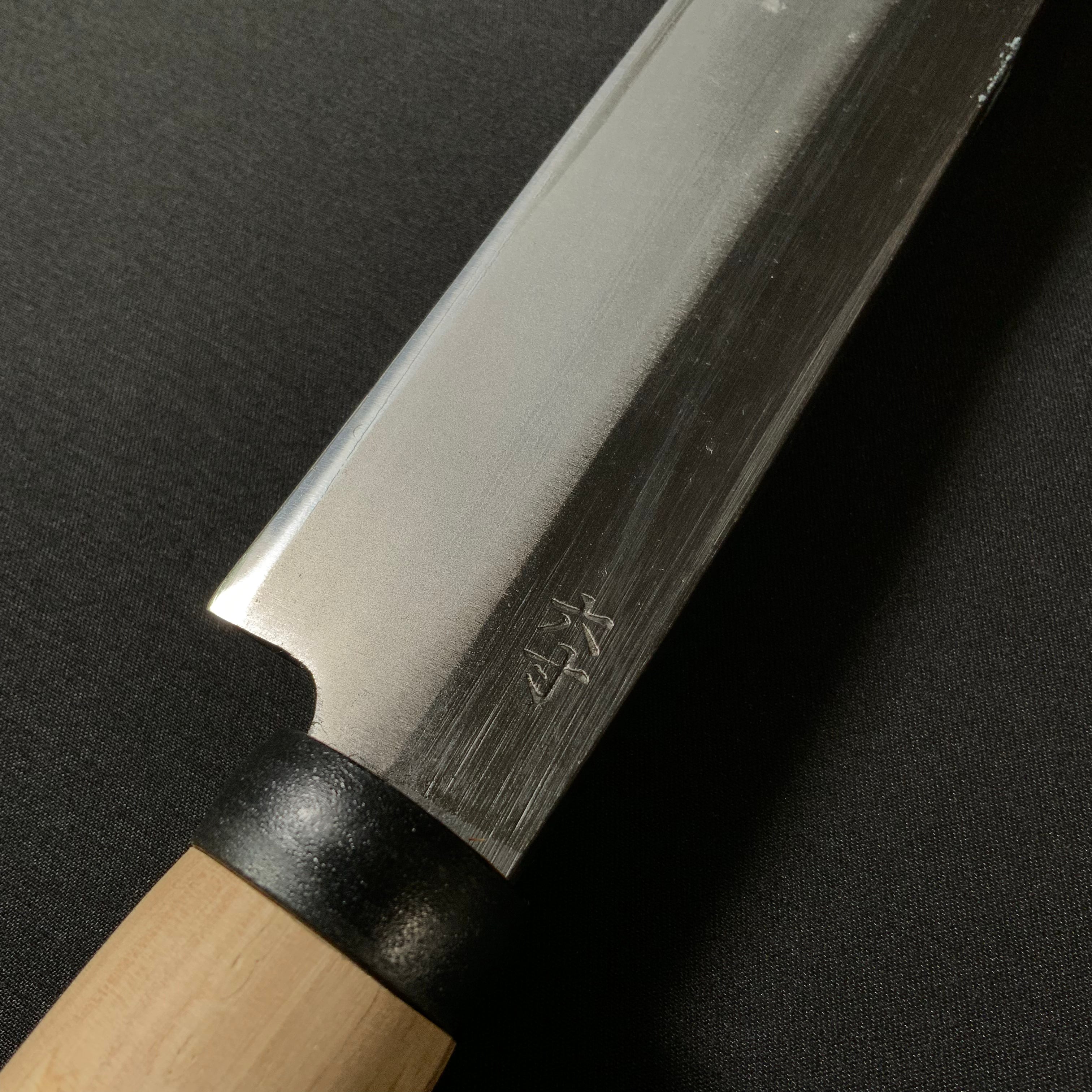 味方屋作 竹割鉈 両刃 180mm    Ajikataya Bamboo Nata Knife  Double edged