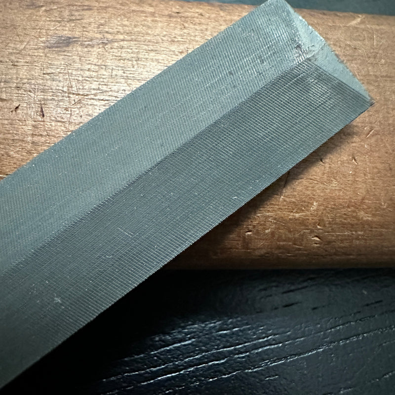 Old Stock 90mm TSUBOTAMA Double edged Fine file for Handsaw sharpening (Aburame-Yasuri)  掘出し物 壺玉  両刃 油目ヤスリ 90mm