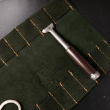 Bench chisels Leather Roll Bag calfskin    /     床革鑿巻き  追入鑿用 革製
