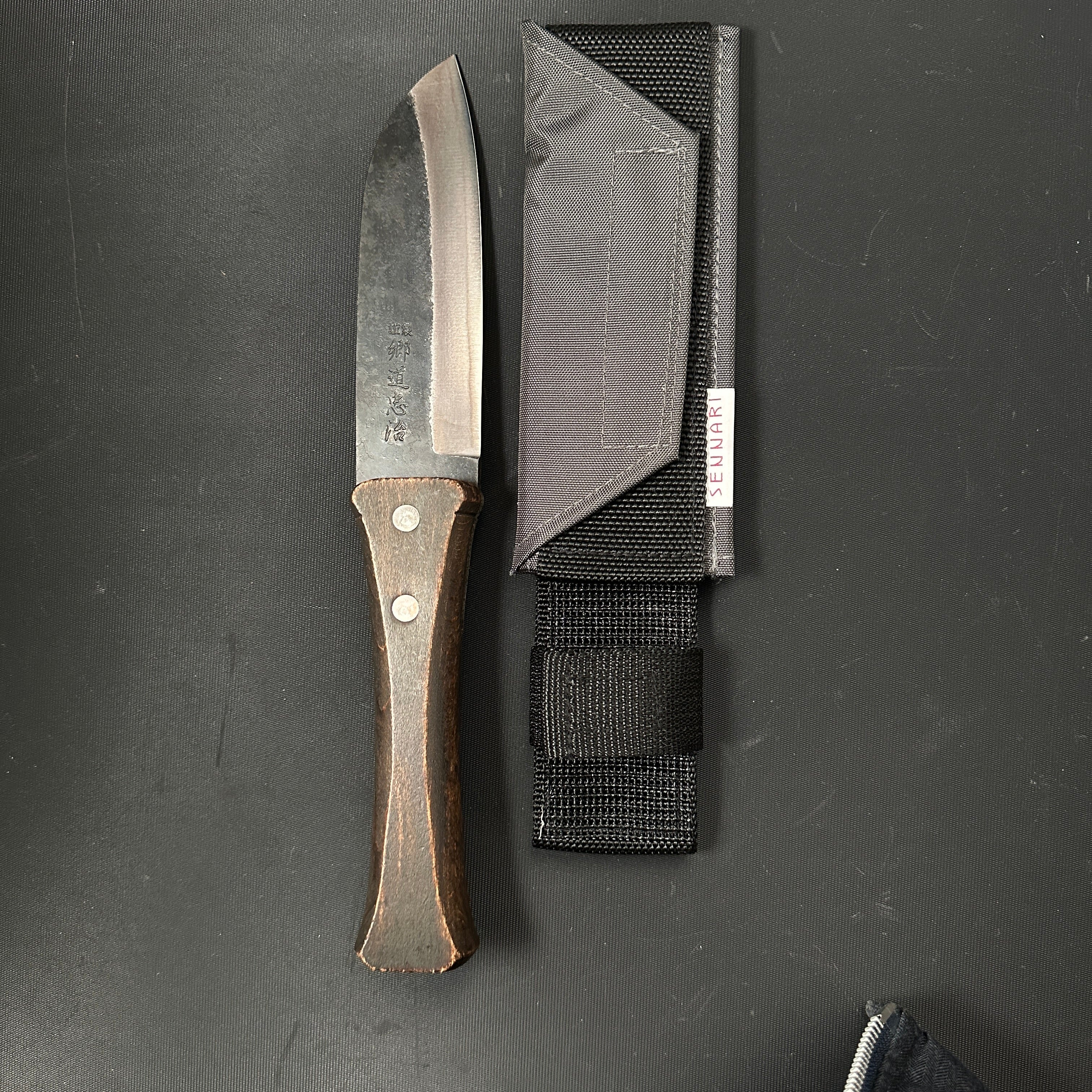 Goudou Tadaharu Harvesting knife 130mm B type   郷道忠治 収穫ナイフ130mm B型