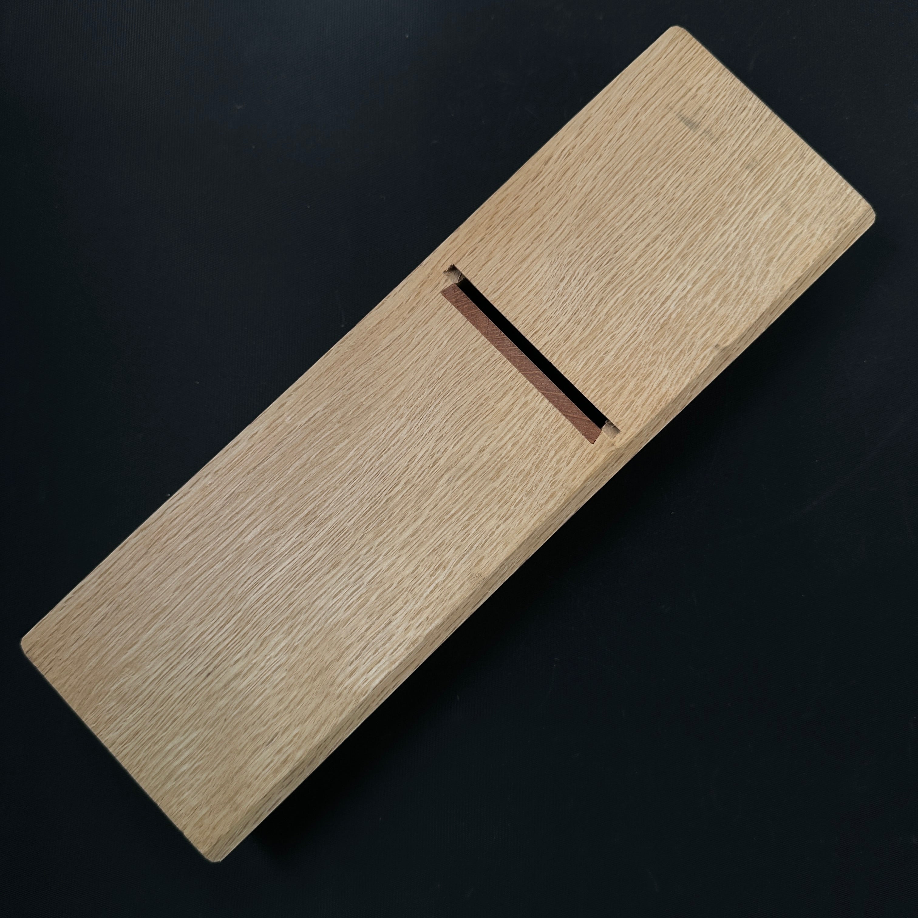 #3 Hidarikanji Smoothing Plane (Kanna) by Tanaka shougo 左勘次 田中昭吾作 仕上げ鉋  口埋め台70mm