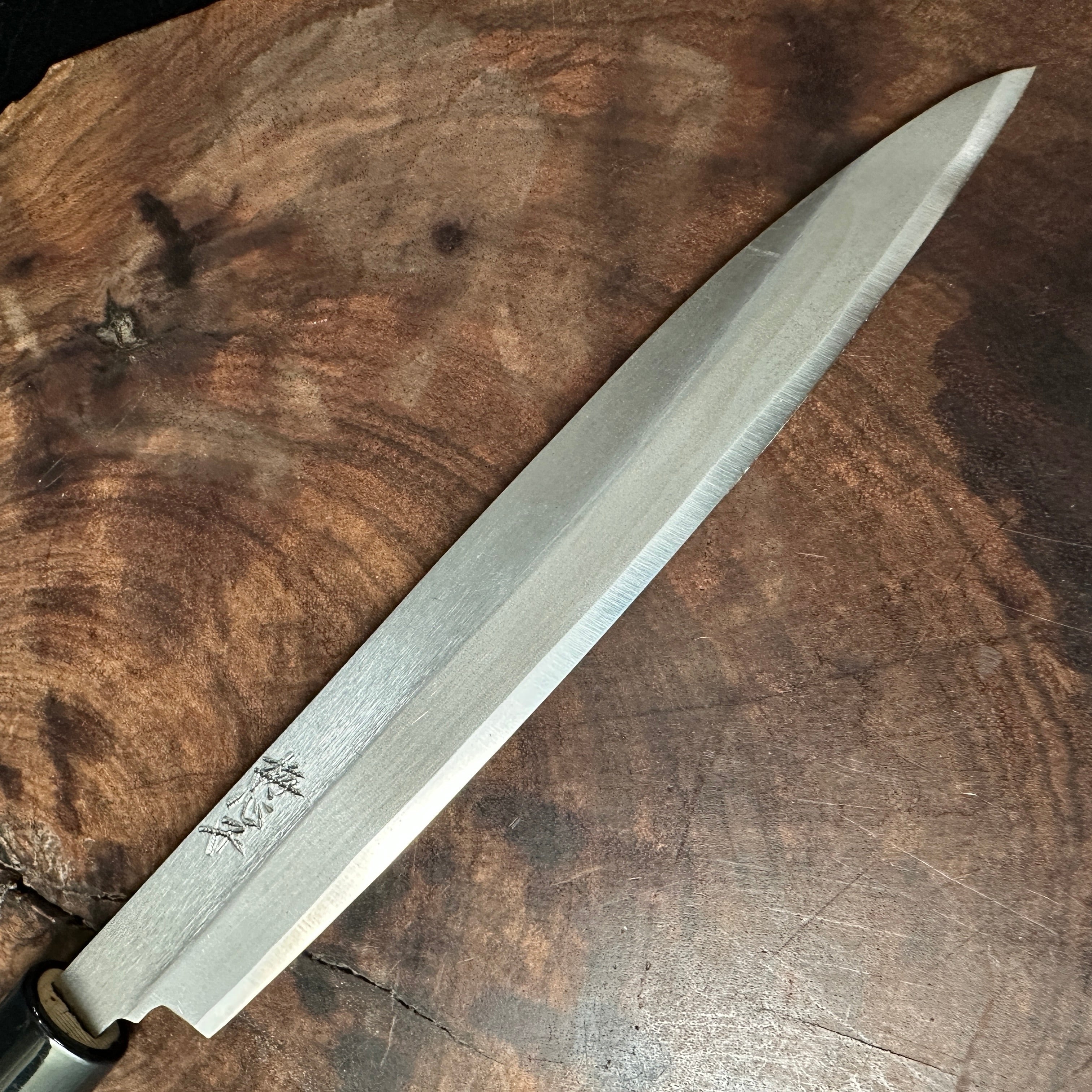 Baishinshi Kunimitsu polish Sashimi Knife  150mm     /   梅心子圀光作 刺身包丁 磨き  150mm