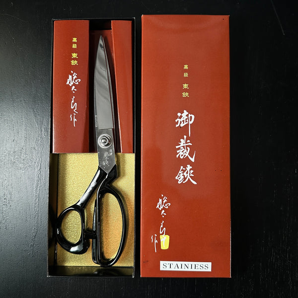 Soutarou (Tokyo smith ) Hand made Stainless Steel Tailor's Shears Toba –  YAMASUKE KurashigeTools