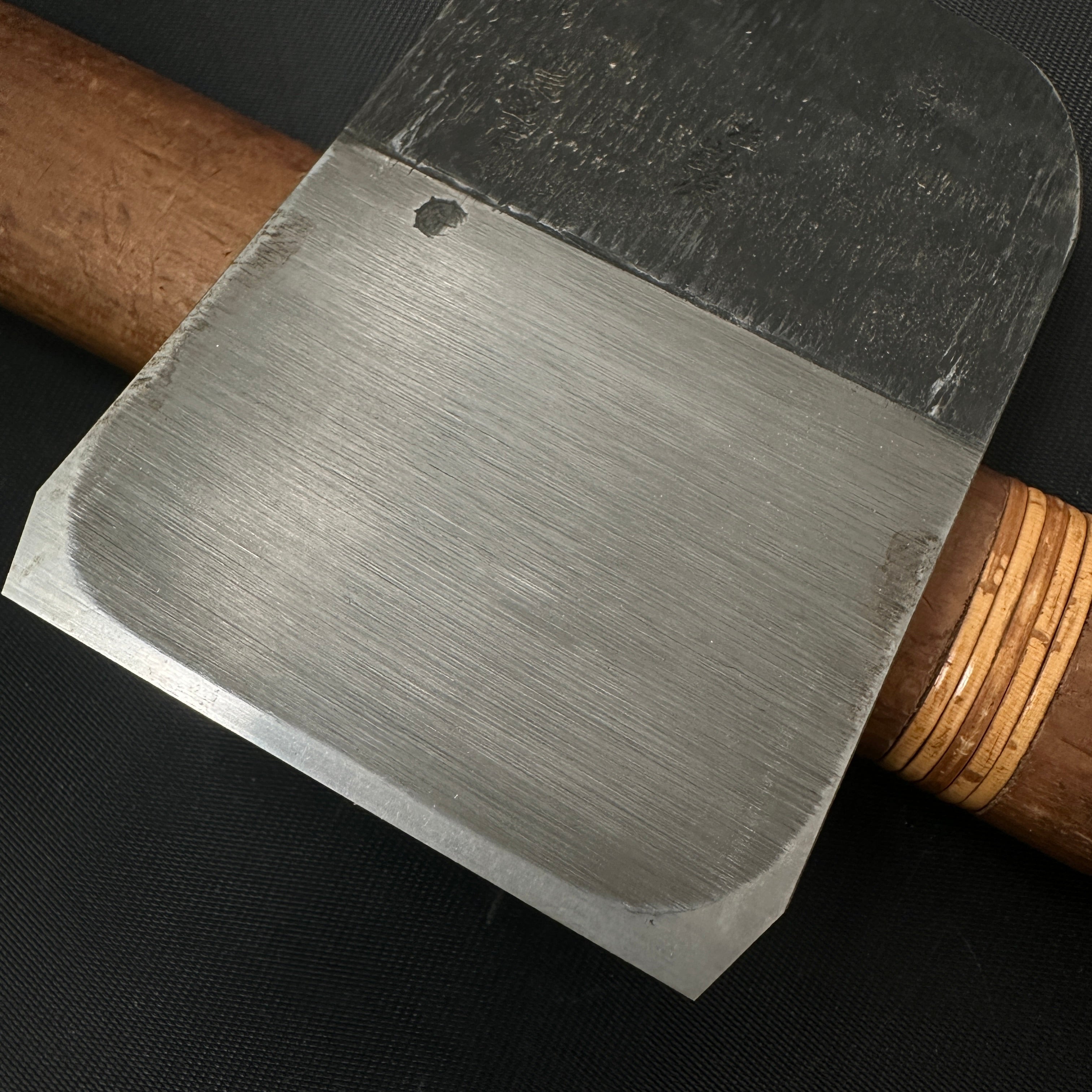 #3 Hidarikanji Smoothing Plane (Kanna) by Tanaka shougo 左勘次 田中昭吾作 仕上げ鉋  口埋め台70mm