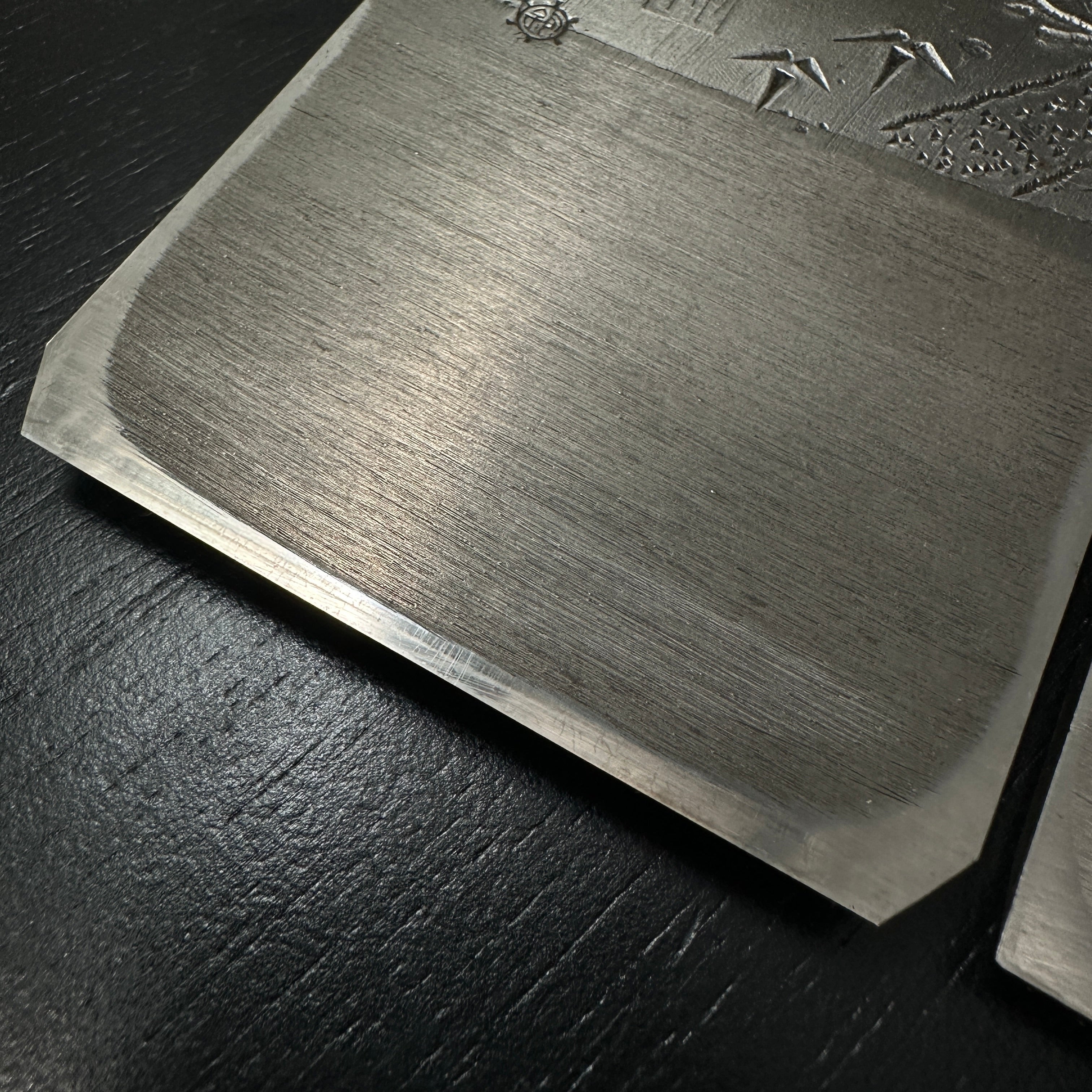 Old stock Shochikubai #3 Smoothing Plane (Kanna) by Mosaku Early works  掘出し物 も作 松竹梅 仕上げ鉋 早期作品 70mm