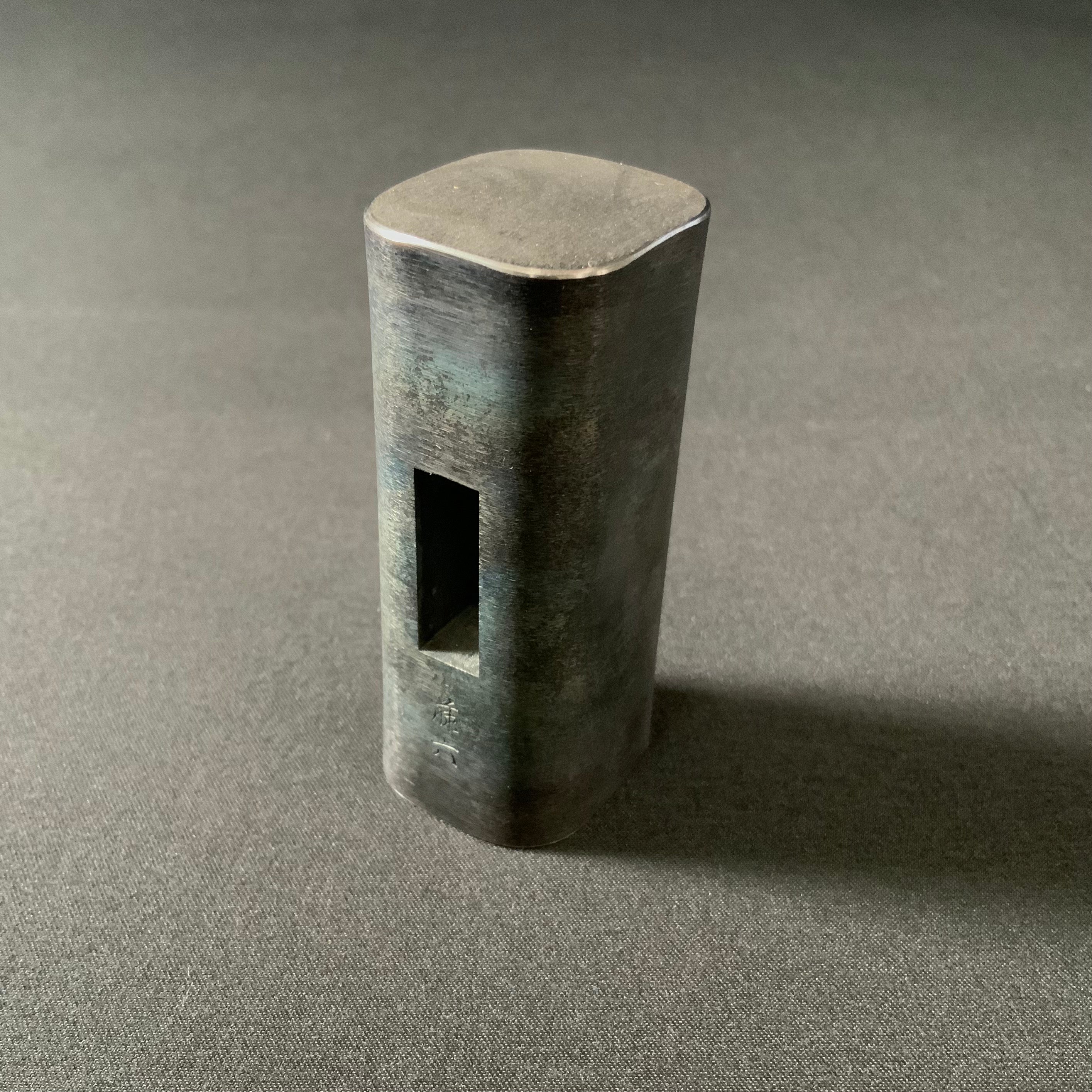 Touroku Square Daruma Hammers (Genno) by Hiroki‘s Apprentice  藤六 四角ダルマ玄翁  黒仕上