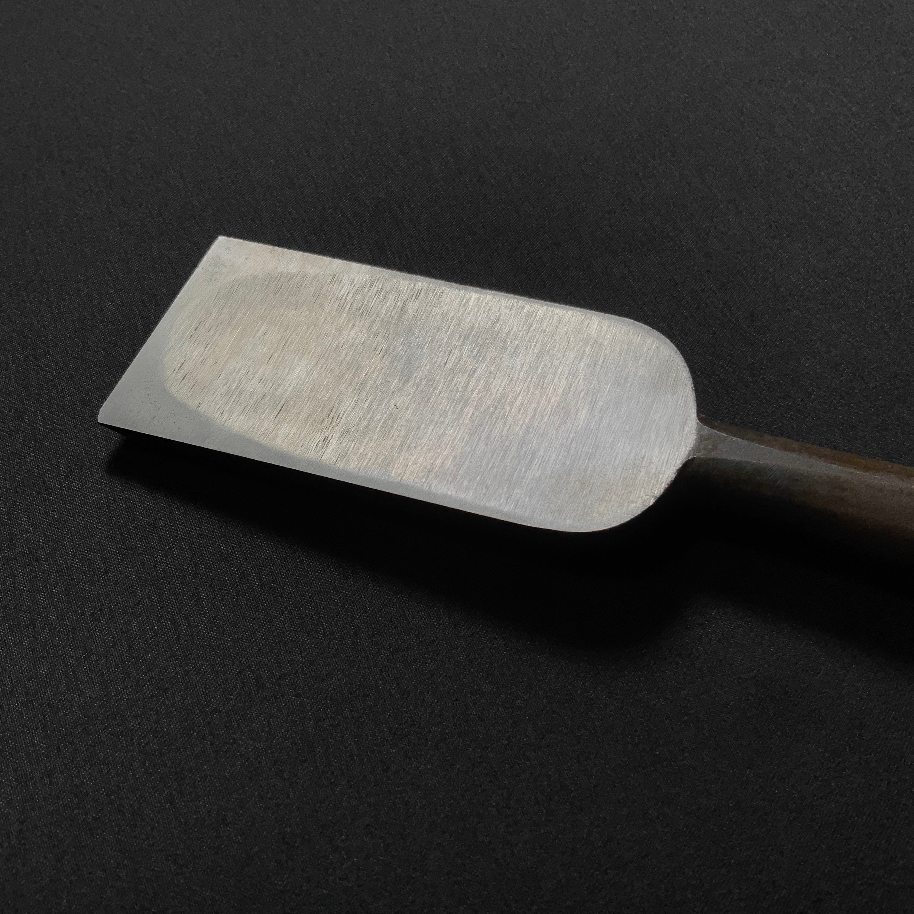 掘出し物 二代目左久作 叩き鑿  池上喬庸作 42mm Old stock Hidari Hisasaku 2rd Timber chisels by Ikegami Takanobu Tatakinomi