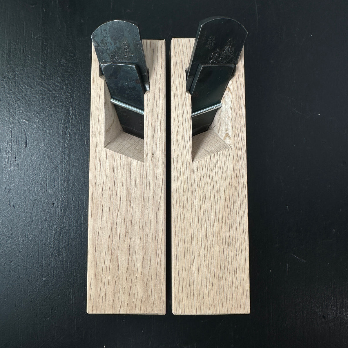 Tenhiro Mini Rabbet Planes by Seikichi Sekikawa with blue steel 24mm 関