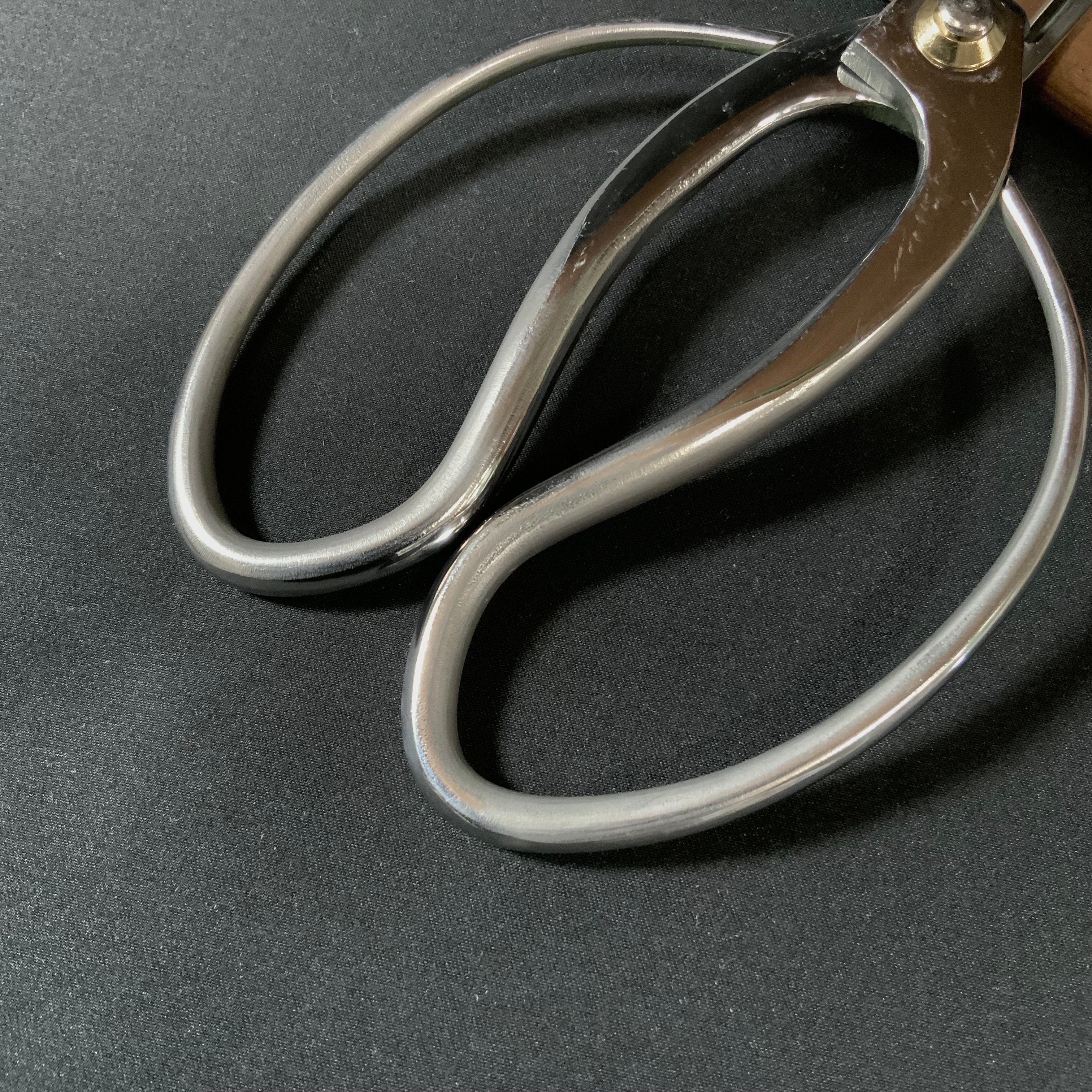 #4 Old stock Hand made Flower Scissors By kireruyorokobi 掘出し物  大久保鋏180