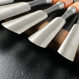 Yoshitaka Sotomaru chisels set  with white steel   義隆 外丸組鑿 10本組 白紙鋼