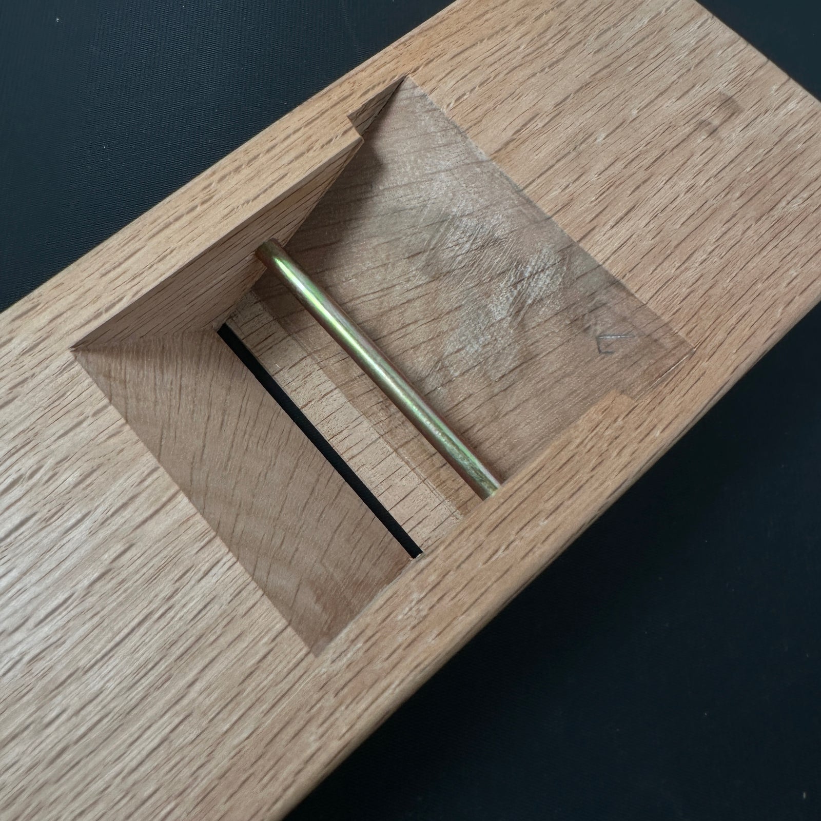 1 Hidarikanji Smoothing Plane (Kanna) by Tanaka shougo 左勘次 田中昭吾作 仕上げ鉋 –  YAMASUKE KurashigeTools