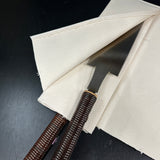 Hand saw Cloth Roll Bag  Holds up to 5 saws  鋸巻き 5本用 布製