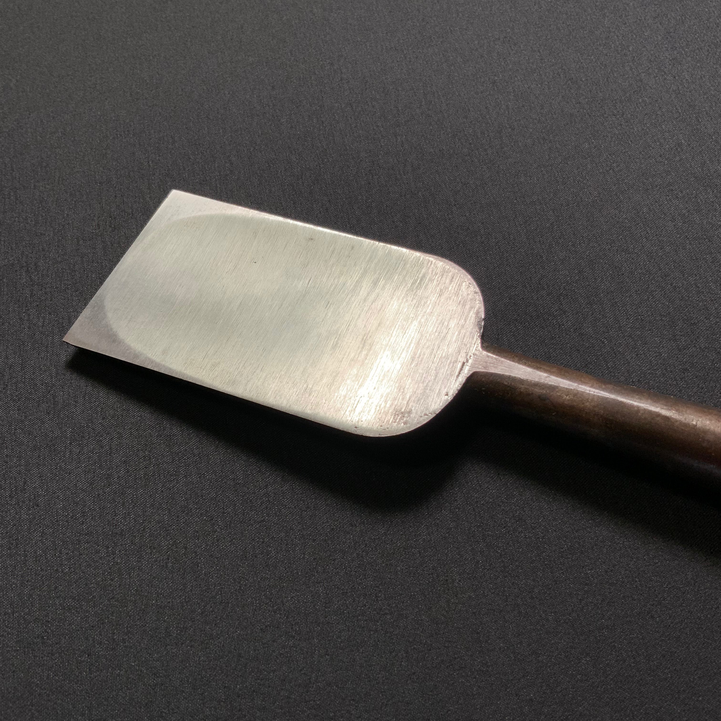 掘出し物 二代目左久作 叩き鑿  池上喬庸作 48mm Old stock Hidari Hisasaku 2rd Timber chisels by Ikegami Takanobu Tatakinomi