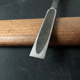 Old stock Hidari-Munekatsu Bench chisels  by Suzuki Shousuke  掘出し物 左宗勝 鈴木章助作 追入鑿  Orenomi