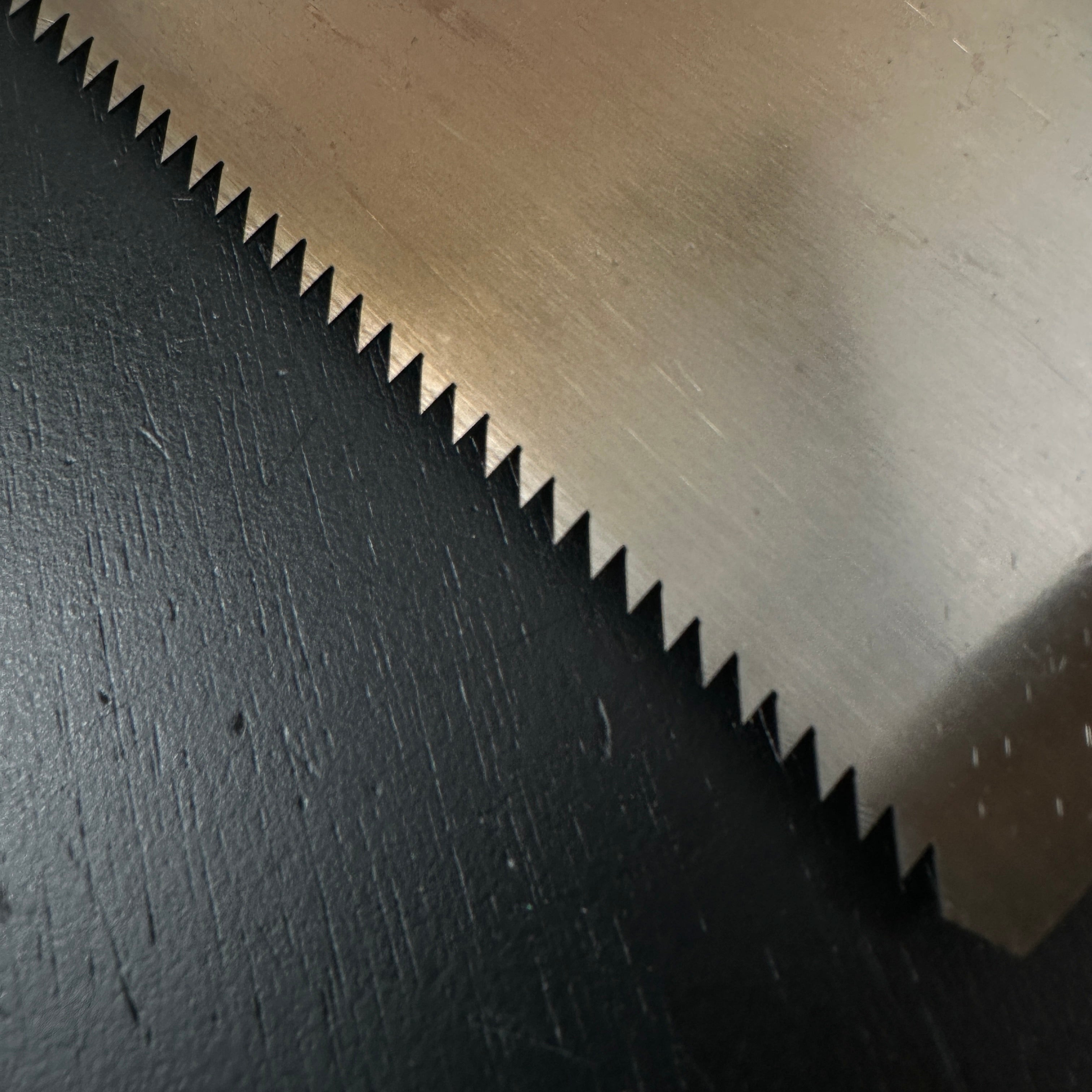 #188 Nagakatsu Double Edge Saw Eddy Type Handles set by Kurashige For Hard Wood  長勝鋸 渦巻き柄 両刃鋸 広葉材用 260mm