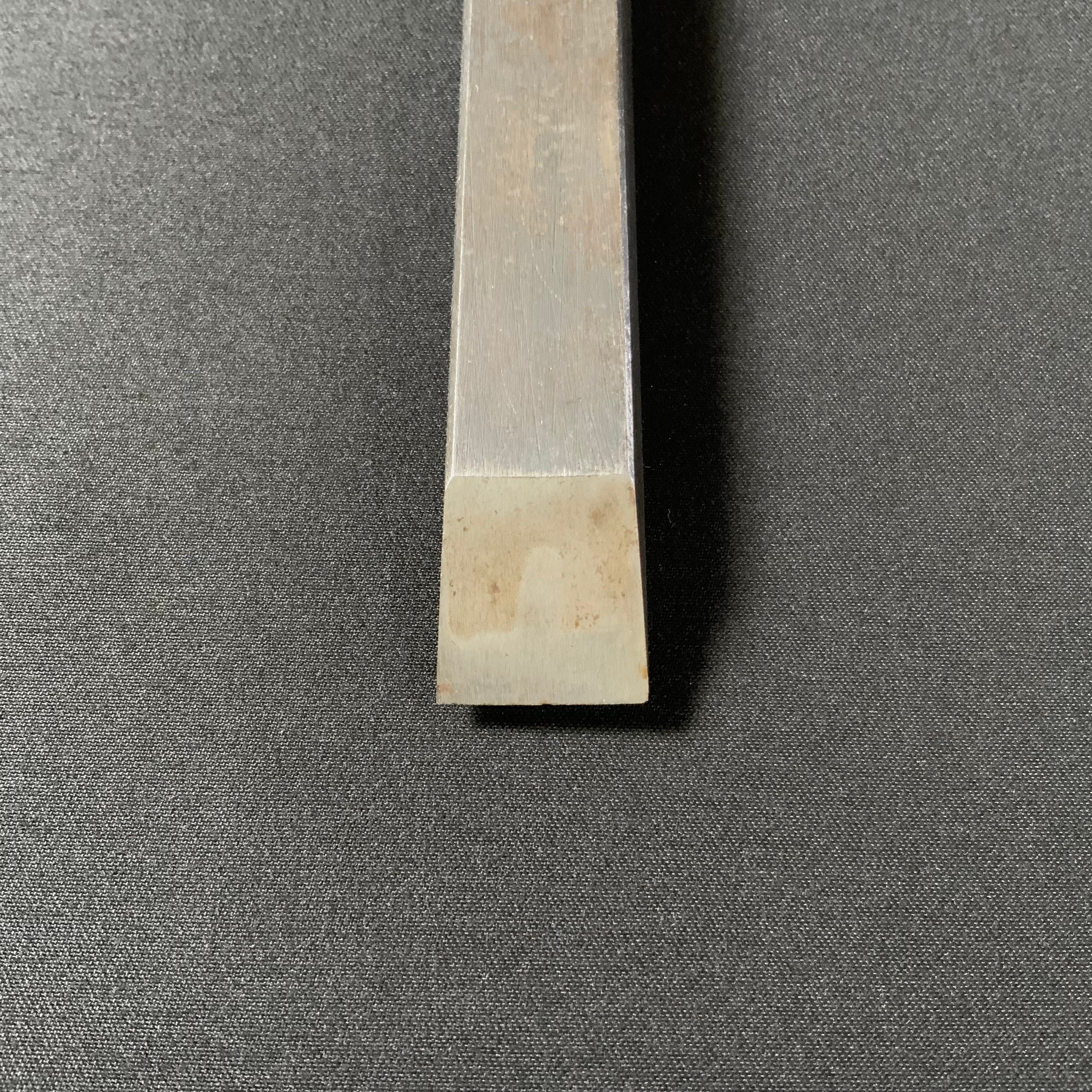 掘出し物 二代目左久作 叩き鑿  池上喬庸作 18mm #1 Old stock Hidari Hisasaku 2rd Timber chisels by Ikegami Takanobu Tatakinomi