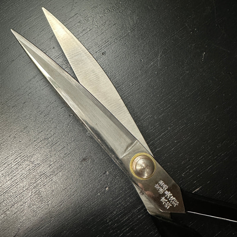 Old stock Chotaro Tailor's Shears Tobasami   掘出し物 長太郎 東鋏 布切り鋏 260mm