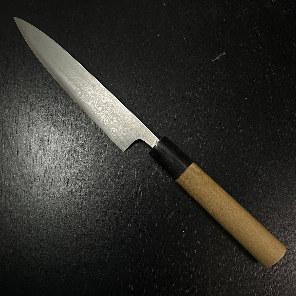 Shigefusa Kitaechi petit knife Japanese handle   重房作 鍛地 ペティナイフ 和ハンドル 150mm